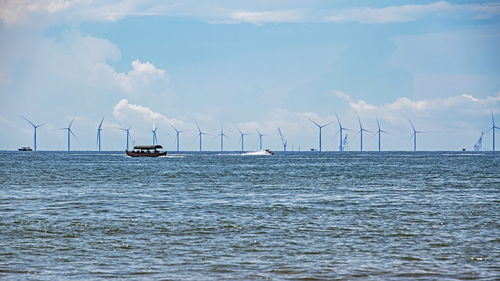 防城港海上風(fēng)電 如畫風(fēng)景與綠色能源的交融